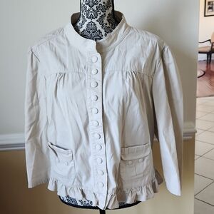 Chic Women's Tan Utility Jacket
